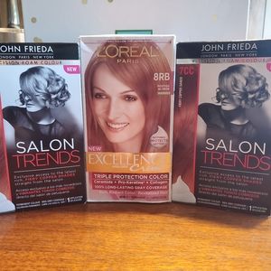 Hair Color Bundle-Copper/Red/ Blonde